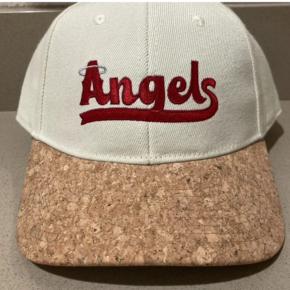 NEW Los Angeles ANGELS Cork Hat/Cap - Unisex Design - MLB - Stadium Exclusive ⚾️